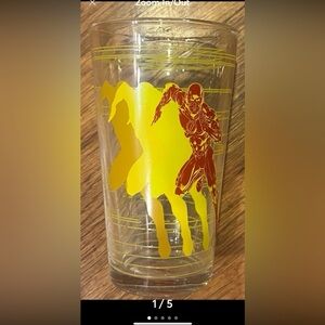 Superhero The FlashTumbler with Yellow and Red Design